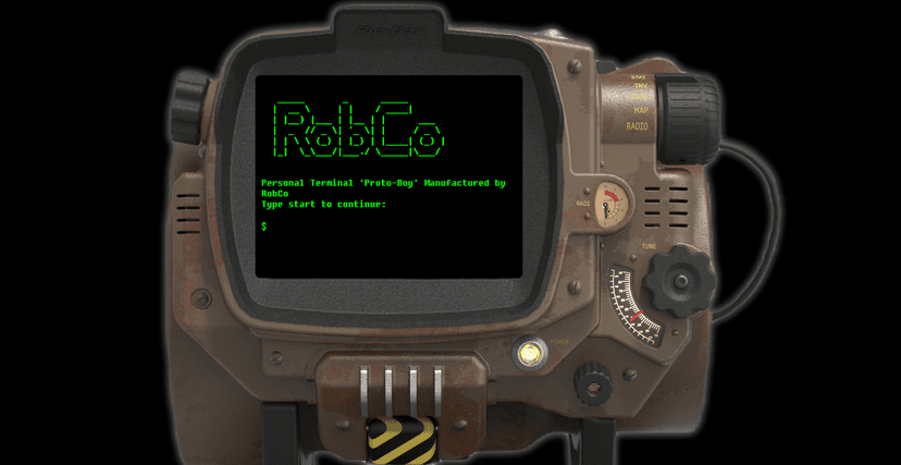 Fallout Pip Boy Terminal